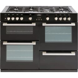 Belling DB4110G 110CM Gas Range Cooker in Black